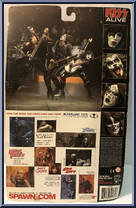 Peter Criss from McFarlane's Music - KISS - Series 4 - KISS Alive manufactured by McFarlane [Back]