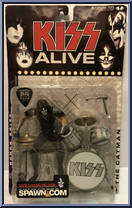 Peter Criss from McFarlane's Music - KISS - Series 4 - KISS Alive manufactured by McFarlane [Front]