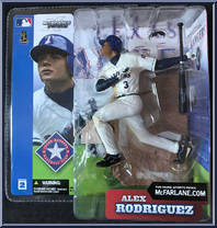 Alex Rodriguez (White Jersey) from McFarlane's Sports Picks - MLB - Series  2 manufactured by McFarlane [Front]