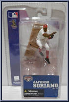 Alfonso Soriano from McFarlane's Sports Picks - MLB - 3" Figures - Series 4 manufactured by McFarlane [Front]