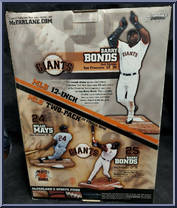 Barry Bonds (Gray Uniform) from McFarlane's Sports Picks - MLB - 12" Scale manufactured by McFarlane [Back]