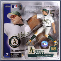 Barry Zito (White Jersey) from McFarlane's Sports Picks - MLB - Series  7 manufactured by McFarlane [Front]