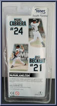 Josh Beckett / Miguel Cabrera from McFarlane's Sports Picks - MLB - 3" Figures - Series 3 manufactured by McFarlane [Back]