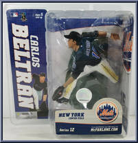 Carlos Beltran (Blue Jersey) from McFarlane's Sports Picks - MLB - Series 12 manufactured by McFarlane [Front]