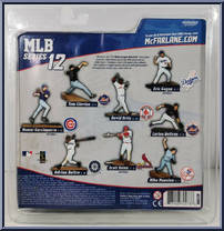 Carlos Beltran (Blue Jersey) from McFarlane's Sports Picks - MLB - Series 12 manufactured by McFarlane [Back]