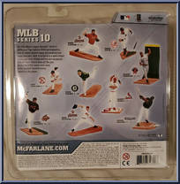 Carlos Delgado (Black Jersey) from McFarlane's Sports Picks - MLB - Series 10 manufactured by McFarlane [Back]