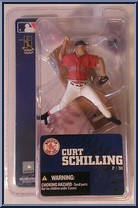 Curt Schilling from McFarlane's Sports Picks - MLB - 3" Figures - Series 4 manufactured by McFarlane [Front]