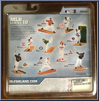 Curt Schilling (White Uniform) from McFarlane's Sports Picks - MLB - Series 10 manufactured by McFarlane [Back]