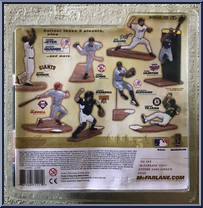 Derek Lowe (Gray Jersey) from McFarlane's Sports Picks - MLB - Series  5 manufactured by McFarlane [Back]