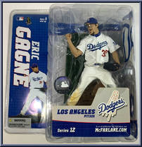 Eric Gagne (White Jersey) from McFarlane's Sports Picks - MLB - Series 12 manufactured by McFarlane [Front]