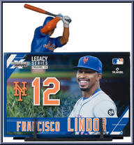 Francisco Lindor (New York Mets) from McFarlane's Sports Picks - MLB - Legacy Series manufactured by McFarlane [Loose]
