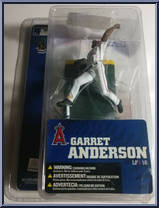 Garret Anderson from McFarlane's Sports Picks - MLB - 3" Figures - Series 4 manufactured by McFarlane [Front]