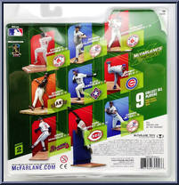 Greg Maddux (White Jersey) from McFarlane's Sports Picks - MLB - Series  2 manufactured by McFarlane [Back]