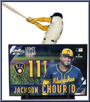 Jackson Chourio (Kansas City Royals) from McFarlane's Sports Picks - MLB - Legacy Series manufactured by McFarlane [Loose]