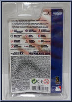 Jason Varitek from McFarlane's Sports Picks - MLB - 3" Figures - Series 4 manufactured by McFarlane [Back]