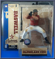 Jeff Bagwell (Red Jersey) from McFarlane's Sports Picks - MLB - Series  8 manufactured by McFarlane [Front]