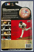 Joba Chamberlain (White Uniform) from McFarlane's Sports Picks - MLB - Series 25 manufactured by McFarlane [Back]