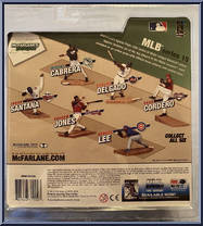 Johan Santana from McFarlane's Sports Picks - MLB - Series 15 manufactured by McFarlane [Back]