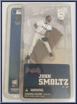 John Smoltz from McFarlane's Sports Picks - MLB - 3" Figures - Series 4 manufactured by McFarlane [Front]
