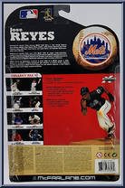Jose Reyes from McFarlane's Sports Picks - MLB - Series 25 manufactured by McFarlane [Back]