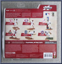 Justin Verlander (Team USA) from McFarlane's Sports Picks - MLB - Series 18 manufactured by McFarlane [Back]