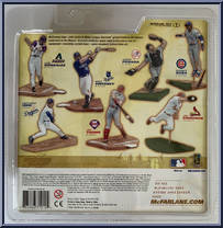 Kazuhisa Ishii (White Jersey) from McFarlane's Sports Picks - MLB - Series  6 manufactured by McFarlane [Back]