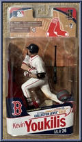 Kevin Youkilis (White Jersey) from McFarlane's Sports Picks - MLB - Series 26 manufactured by McFarlane [Front]