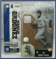Magglio Ordonez (Gray Jersey) from McFarlane's Sports Picks - MLB - Series  9 manufactured by McFarlane [Front]