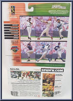 Manny Ramirez (Red Jersey) from McFarlane's Sports Picks - MLB - Big League Challenge - 2000 manufactured by McFarlane [Back]