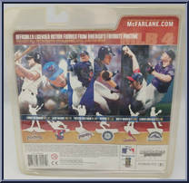 Matt Morris (White Jersey) from McFarlane's Sports Picks - MLB - Series  4 manufactured by McFarlane [Back]