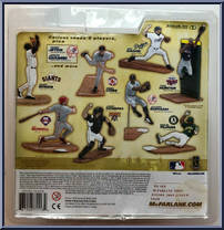 Miguel Tejada (Gray Jersey) from McFarlane's Sports Picks - MLB - Series  5 manufactured by McFarlane [Back]