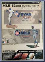 Nolan Ryan (Rangers) from McFarlane's Sports Picks - MLB - 12" Scale manufactured by McFarlane [Back]