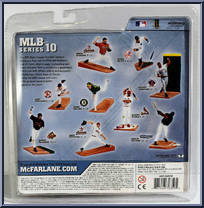 Rafael Palmeiro (Orioles) from McFarlane's Sports Picks - MLB - Series 10 manufactured by McFarlane [Back]