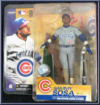 Sammy Sosa (Gray Jersey) from McFarlane's Sports Picks - MLB - Series  6 manufactured by McFarlane [Front]