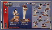 Curt Schilling / Albert Pujols from McFarlane's Sports Picks - MLB - 2-Packs manufactured by McFarlane [Back]