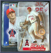 Troy Glaus (White Sleeves) from McFarlane's Sports Picks - MLB - Series  7 manufactured by McFarlane [Front]