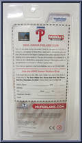 Pat Burrell / Billy Wagner from McFarlane's Sports Picks - MLB - 3" Figures - Series 3 manufactured by McFarlane [Back]