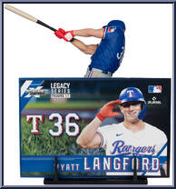 Wyatt Langford (Texas Rangers) from McFarlane's Sports Picks - MLB - Legacy Series manufactured by McFarlane [Loose]