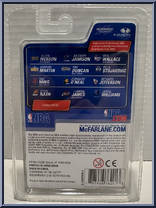 Allen Iverson from McFarlane's Sports Picks - NBA - 3" Figures - Series 4 manufactured by McFarlane [Back]