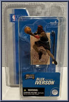 Allen Iverson from McFarlane's Sports Picks - NBA - 3" Figures - Series 4 manufactured by McFarlane [Front]