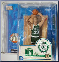 Larry Bird (Green Jersey) from McFarlane's Sports Picks - NBA - NBA Legends - Series 1 manufactured by McFarlane [Front]