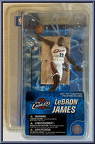 LeBron James from McFarlane's Sports Picks - NBA - 3" Figures - Series 4 manufactured by McFarlane [Front]