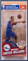 Michael Carter-Williams (Red Uniform) from McFarlane's Sports Picks - NBA - Series 25 manufactured by McFarlane [Front]