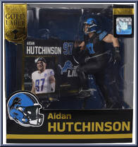 Aidan Hutchinson (Detroit Lions) (Gold Label) from McFarlane's Sports Picks - NFL - Legacy Series manufactured by McFarlane [Front]