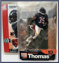 Anthony Thomas (Chicago Bears) from McFarlane's Sports Picks - NFL - Series  5 manufactured by McFarlane [Front]