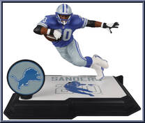 Barry Sanders (Lions) (Gold Label) from McFarlane's Sports Picks - NFL - Legacy Series manufactured by McFarlane [Loose]