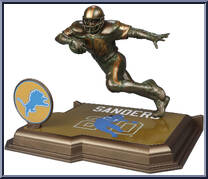 Barry Sanders (Lions) (Gold Label) from McFarlane's Sports Picks - NFL - Legacy Series manufactured by McFarlane [Loose]