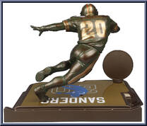 Barry Sanders (Lions) (Gold Label) from McFarlane's Sports Picks - NFL - Legacy Series manufactured by McFarlane [Loose]