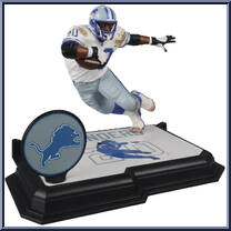 Barry Sanders (Lions) (Gold Label) from McFarlane's Sports Picks - NFL - Legacy Series manufactured by McFarlane [Loose]