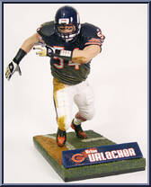 Brian Urlacher from McFarlane's Sports Picks - NFL - 12" Scale - Series 2 manufactured by McFarlane [Loose]